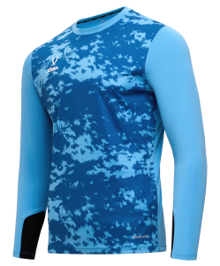 Свитер вратарский PerFormDRY SPLASH GK Jersey, голубой, размер XL, Jögel ЦБ-00004141