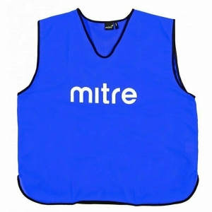 Манишка тренировочная  MITRE арт. Т21503RG2-SR, р.SR(объем груди 122см), полиэстер, синий