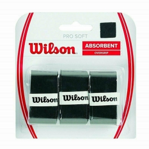 Овергрип Wilson Pro Soft Overgrip, арт. WRZ4040LI, 0,5 мм, размер 2,5см*120см,3 шт, салатовый