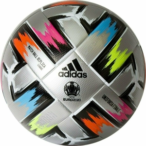 Мяч футбольный ADIDAS Uniforia Finale 20 Lge, арт. FT8305, размер 5, FIFA Quality, 8 панелей, ТПУ, термосшивка, серебристый