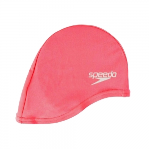 Шапочка для плавания детская SPEEDO Polyester Cap Jr, 8-710111587, розовый, полиэстер
