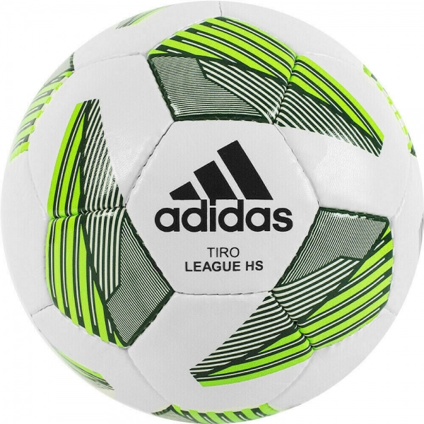 Мяч футбольный  ADIDAS Tiro Match League HS арт. FS0368, р.5, IMS, 32 пан., ПУ, ручная сшивка , бело-зеленый
