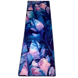 Полотенце для йоги INEX Suede Yoga Towel, 183 x 61 см, ночные тропики