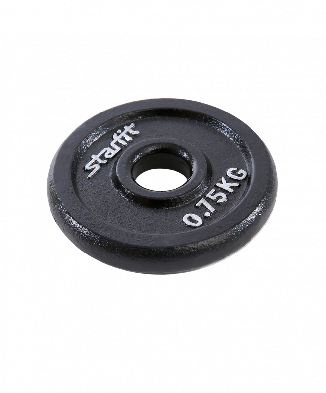 Диск чугунный BB-204 d=26 мм, черный, 0.75 кг, Starfit УТ-00018814