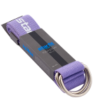 Ремень для йоги YB-100 183 см, хлопок, фиолетовый пастель, Starfit