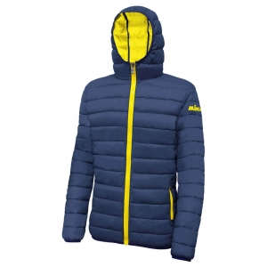 Куртка утепленная с капюшоном MIKASA MT912-060-XL, размер XL, полиэстер, синий-желтый