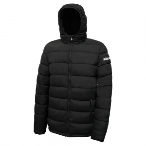 Куртка утепленная с капюшоном мужская MIKASA MT914-049-4XL, размер 4XL, нейлон, полиэстер черный