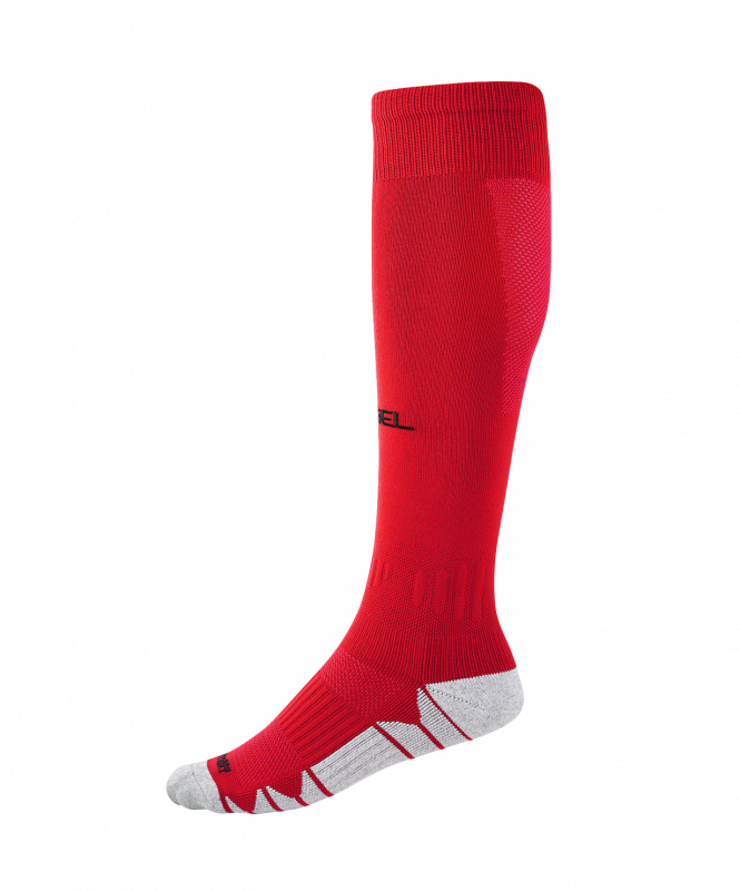 Гетры футбольные JOGEL MATCH REF, красный, размер 43-45 ЦБ-00002997