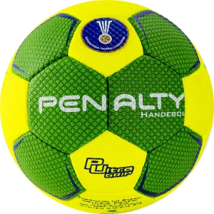 Мяч гандбольный PENALTY HANDEBOL SUECIA H3L ULTRA GRIP, арт. 5115602600-U, размер 3, IHF, PU, ручная сшивка, желтый-зелёный