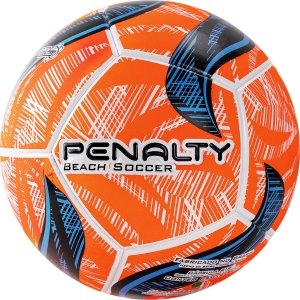 Мяч для пляжного футбола PENALTY BOLA BEACH SOCCER FUSION IX, арт. 5203501960-U, размер 5, PU, термосшивка, оранжевый