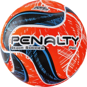 Мяч для пляжного футбола PENALTY BOLA BEACH SOCCER PRO IX, арт. 5415431960-U, размер 5, PU, термосшивка, оранжевый