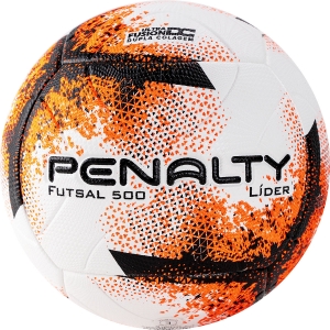 Мяч футзальный PENALTY BOLA FUTSAL LIDER XXI, арт. 5213061641-U, размер 4, PU, термосшивка, белый-синий-красный