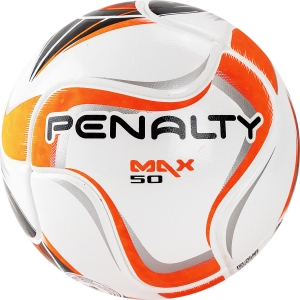 Мяч футзальный PENALTY BOLA FUTSAL MAX 50 TERMOTEC X, арт.5415951170-U, р.JR7, PU, термосш., бел-кр-чер