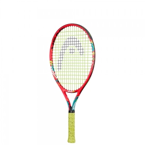 Ракетка теннисная детская HEAD Novak 23 Gr05, арт.233510, для дет.6-8 лет, алюм., со струнами, красно-желтый