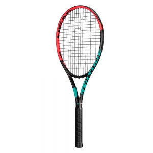 Ракетка теннисная HEAD MX Attitude Tour Gr2, арт.234301, для любителей, композит, со струнами,черно-оранж.