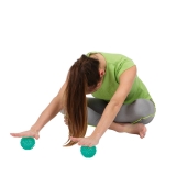 Массажный мяч GYMNIC REFLEXBALL 6 см голубой