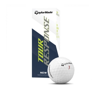 Мяч для гольфа TaylorMade Tour Response, арт. M7175201, белый, 3 штуки в упаковке