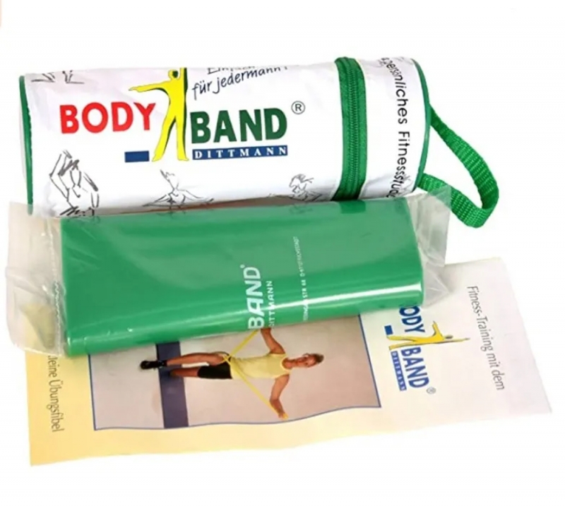 Ленточный амортизатор DITTMANN Original Body-Band высокое сопротивление, зеленый