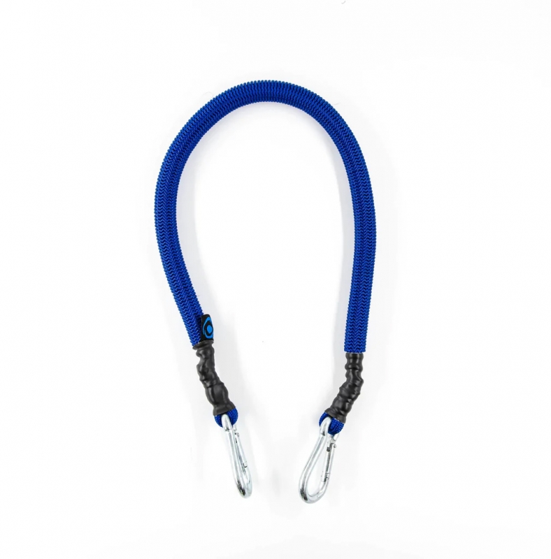 Амортизатор с карабинами FLEX DISC Flex Cord 41 см синий