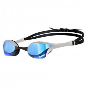 Очки для плавания ARENA Cobra Ultra Swipe MR, арт. 002507600, зеркальные линзы, сменная переносица, серая оправа