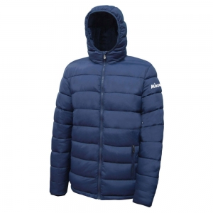 Куртка утепленная с капюшоном мужская MIKASA MT914-036-XXL, размер XXL, нейлон, полиэстер, синий
