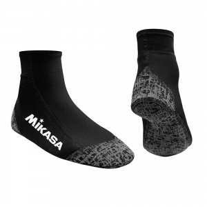 Носки для пляжного волейбола MIKASA, арт.MT951-046, р.L, 85% нейлон, 15% эластан, черный