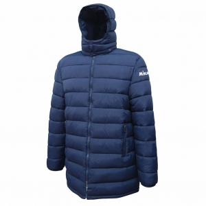 Куртка утепленная с капюшоном MIKASA MT915-036-XL, размер XL, нейлон, полиэстер, синий