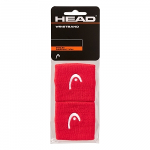 Напульсники HEAD 2.5 (красные), арт. 285050-RD, упаковка 2 штуки, ширина 7 см, 90% нейлон, 10% эластан, красный