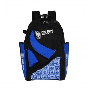Рюкзак на колесах BIG BOY Elite Line Junior, BB-BACKPACK-EL-BL, полиэстер, синий-красный-белый