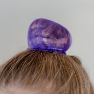 Сеточка для волос INDIGO, SM-329-V, 9 см, 100% полиэстер, фиолетовый