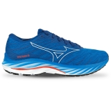 Кроссовки бег. MIZUNO Wave Rider 26, J1GC2203-05, размер UK9 (российский размер 43), полиэстер, нейлон, EVA, резина, синий