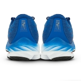 Кроссовки бег. MIZUNO Wave Rider 26, J1GC2203-05, размер UK9 (российский размер 43), полиэстер, нейлон, EVA, резина, синий