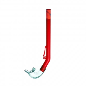 Трубка плавательная Salvas Rapallo Snorkel, DA115T0R1STS, размер Senior, красный