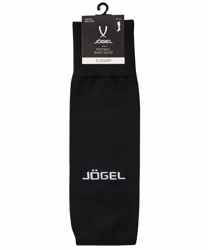 Гетры футбольные CAMP BASIC SOCKS, черный/серый/белый, размер 43-45, Jögel УТ-00021453
