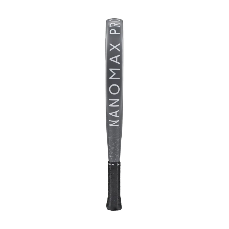 Ракетка для падела Dunlop Nanomax Pro, 10370739, для профессионалов, карбон, серо-оранжевый