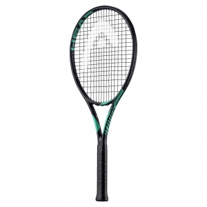 Ракетка теннисная HEAD MX Attitude Suprm Gr2, 234703, для любителей, композит, со струнами, черный-зеленый