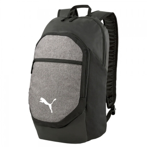 Рюкзак спортивный PUMA TeamFINAL 21 Backpack Core, 07894301, полиэстер, серый-чёрный