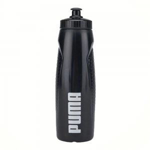 Бутылка для воды PUMA TR bottle core, 05381301, объем 750мл, ПЭ, ПП, ПТУ, силикон, черный
