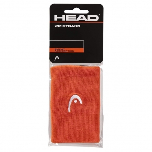 Напульсники HEAD 5, 285070-OR, ширина 12.7 см, 90% нейлон, 10% эластан, пара, оранжевый