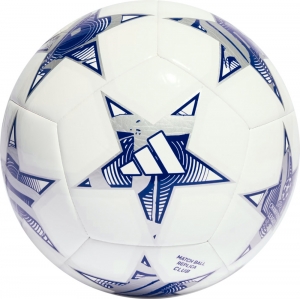 Мяч футбольный ADIDAS Finale Club IA0945, размер 4, ТПУ, 12 панелей, машинная сшивка, белый-голубой