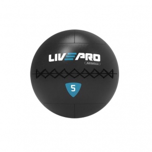 Медбол LIVEPRO Wall Ball PRO 2 кг, черный/синий