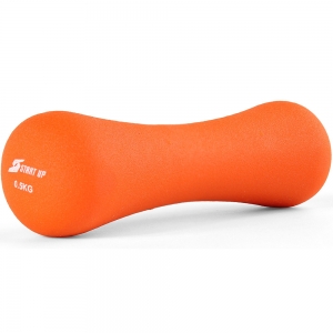 Гантель неопреновая Start Up HY-D-022 0.5 кг оранжевый
