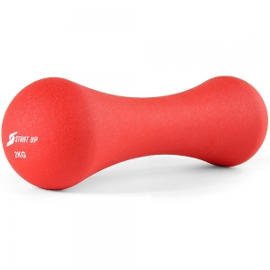 Гантель неопреновая Start Up HY-D-022 2 кг красный