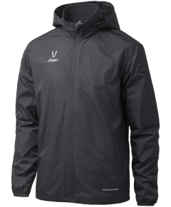 Куртка ветрозащитная DIVISION PerFormPROOF Shower Jacket, черный, Jögel