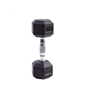 Гексагональные гантели LIVEPRO Hex Dumbbell 15 кг, пара, черный