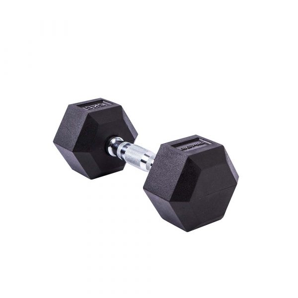 Гексагональные гантели LIVEPRO Hex Dumbbell 5 кг, пара, черный