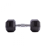 Гексагональные гантели LIVEPRO Hex Dumbbell 15 кг, пара, черный