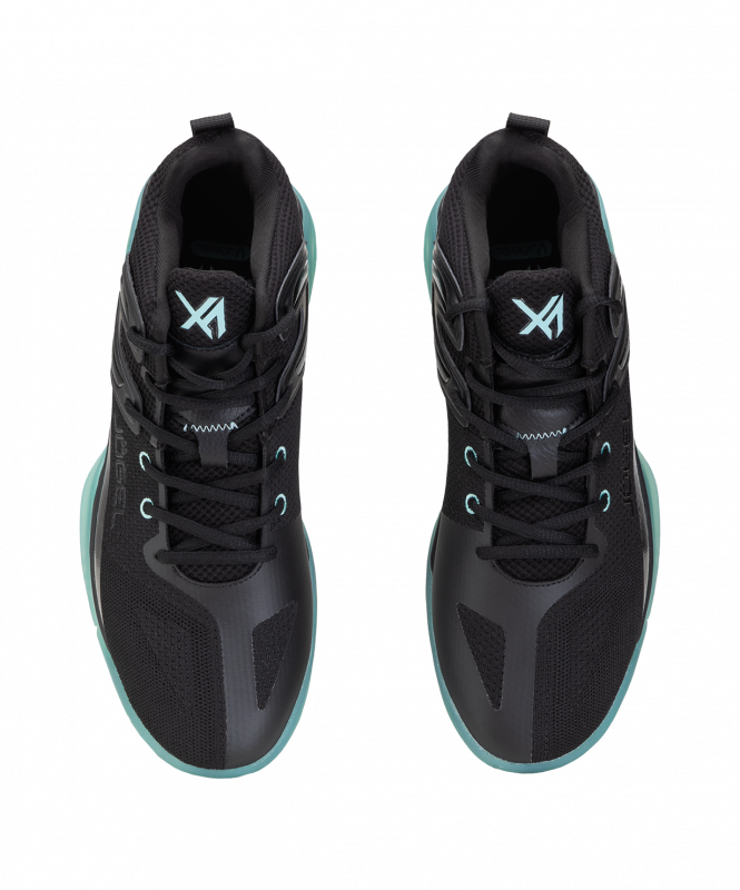 Кроссовки баскетбольные X1, Black/blue, размер 46, JÖGEL ЦБ-00003516