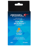 Мяч для настольного тенниса 1* Color Bounce, 6 шт, Roxel ЦБ-00002303