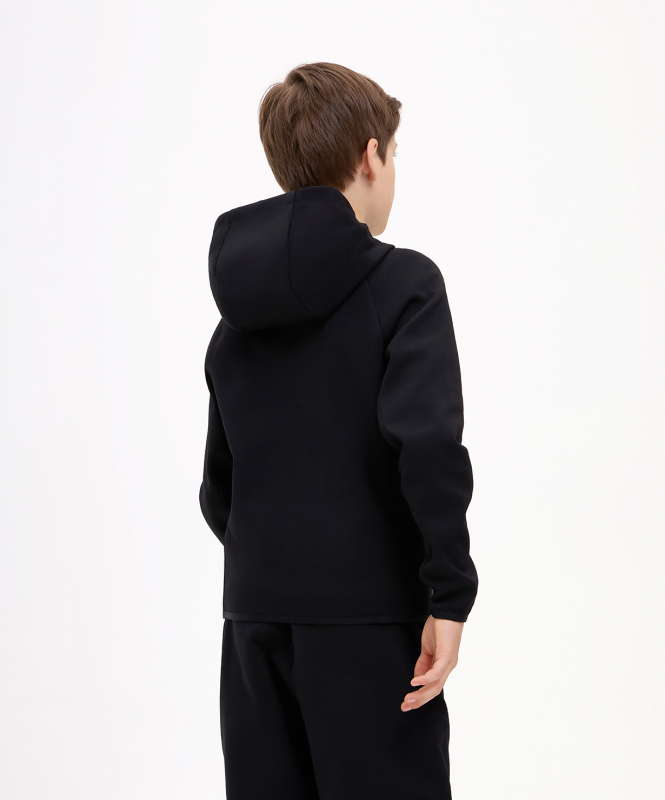 Худи на молнии ESSENTIAL Athlete Hooded FZ Jacket, черный, Jögel ЦБ-00003269